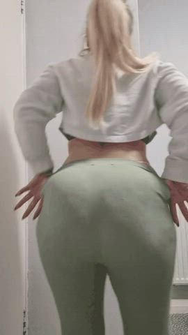 blonde british pawg gif