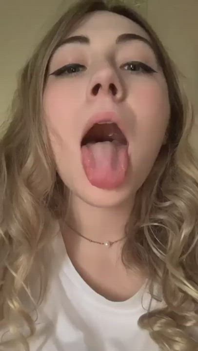 ahegao onlyfans saliva gif