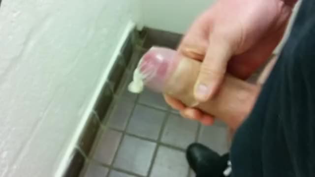 Condom Cum Filling In Public Toilet