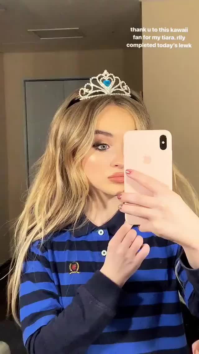 Sabrina Carpenter - Instagram Story, 03/31/2019