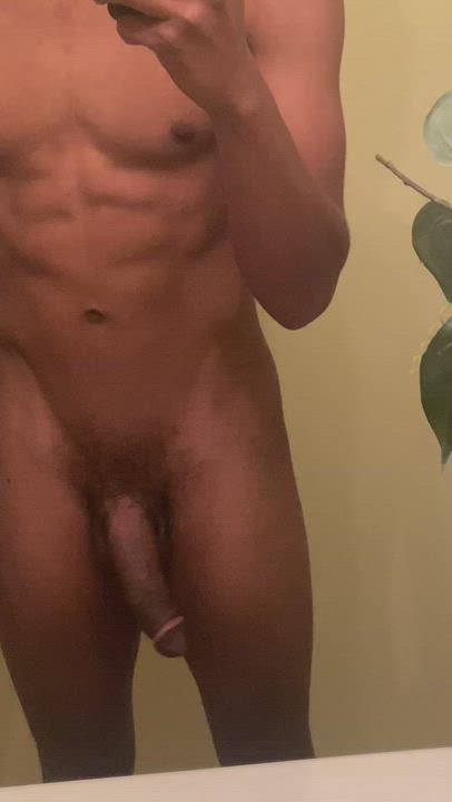 my dick swinging on soft, I know you wanna make me hard