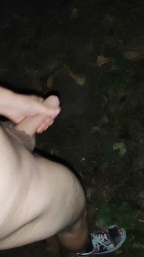 gay male masturbation masturbating outdoor public gif