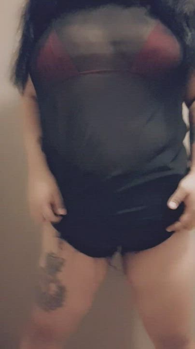 Big Tits Bikini Latina Shorts gif