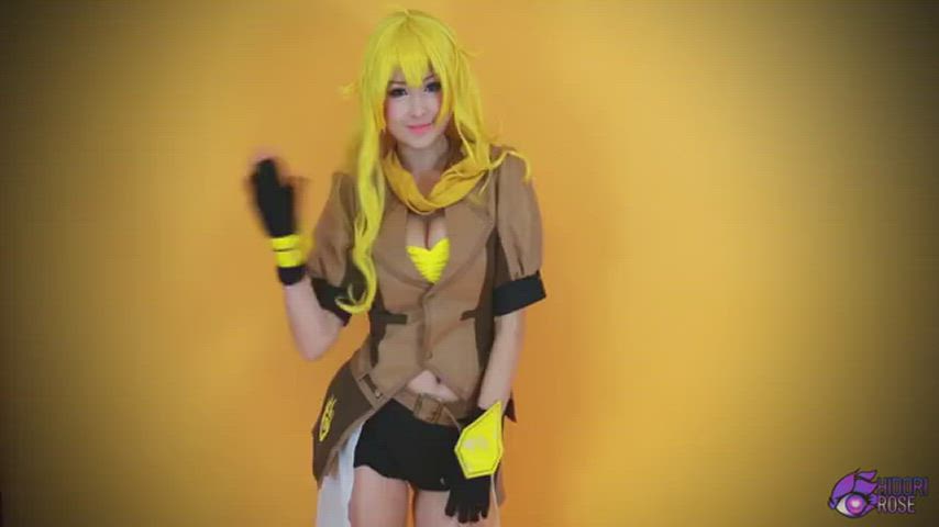 Big Tits Cosplay Petite Role Play gif