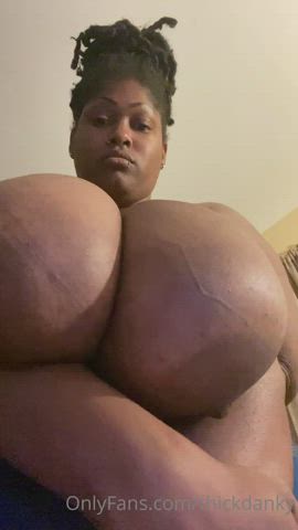 big tits ebony huge tits shaking thick tit worship gif