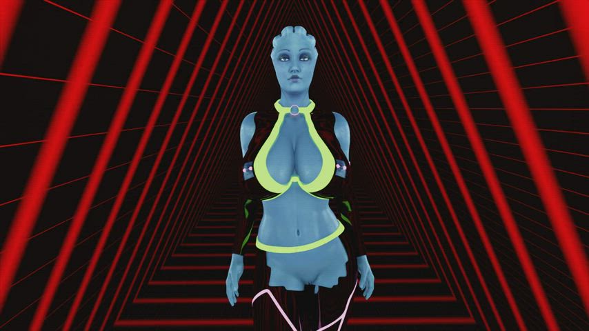 Alien Animation Bottomless Bouncing Tits Jiggling Latex gif