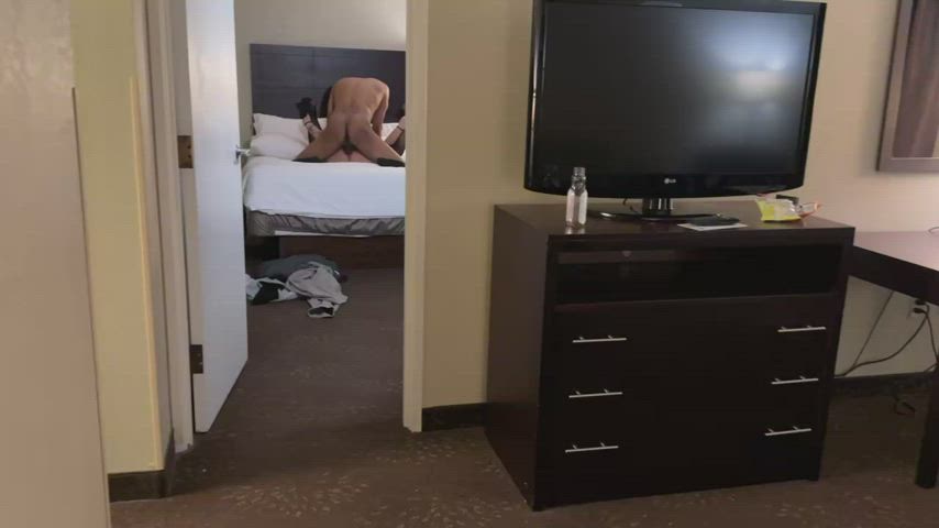 bbc cuckold fishnet hotel hotwife gif