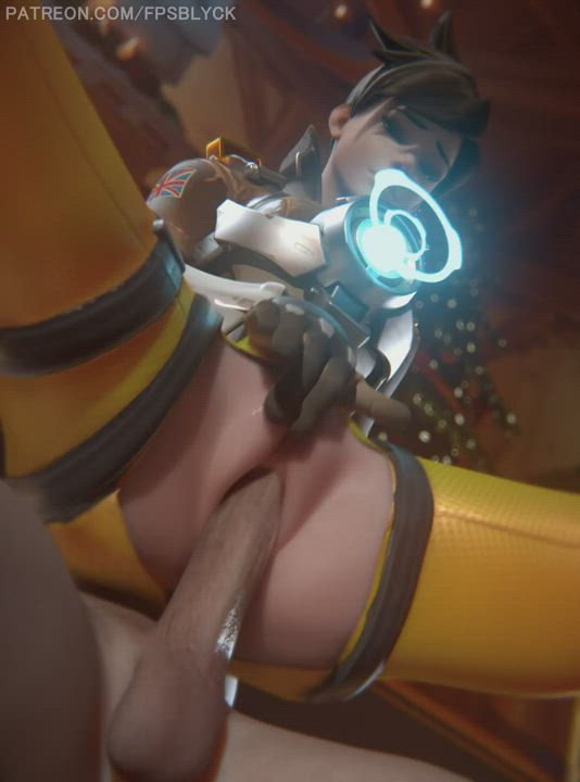 Tracer knows just how she likes it (FPSBlyck)