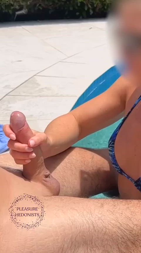 Trying to jerk out every last drop
