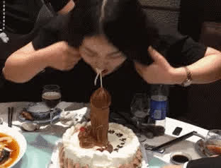 asian cum in mouth cumshot party gif