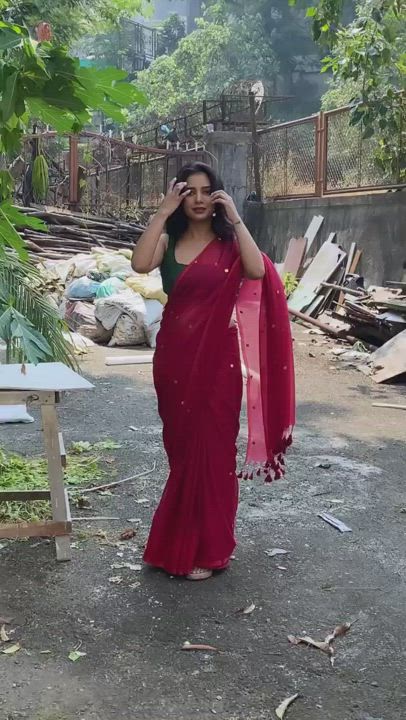 Sayali Sanjeev ? This bitch is definitely loving the attention