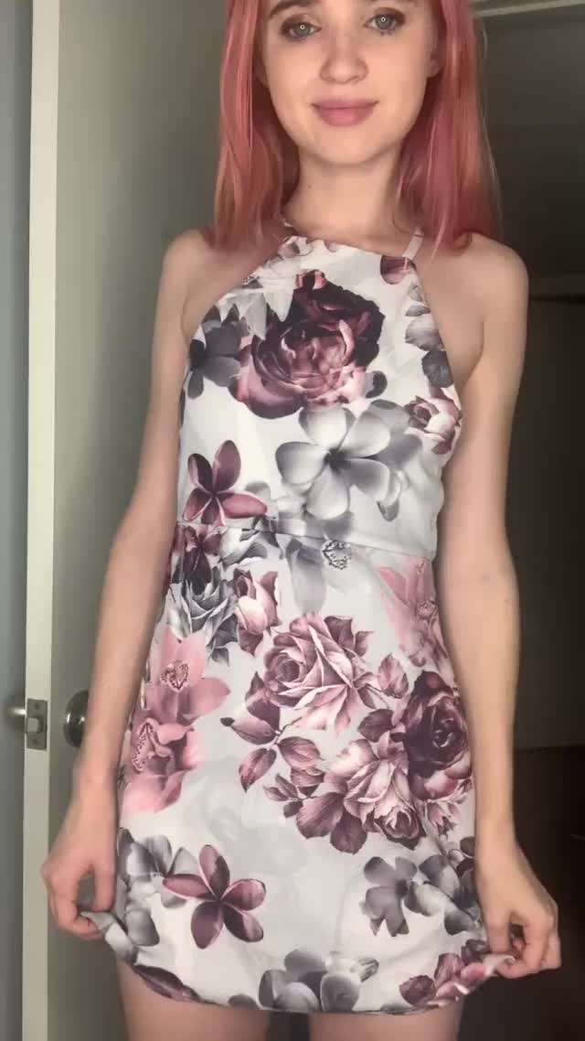 My dress doubles as a handle