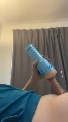 Intense creampie in my fleshlight