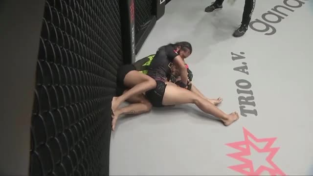 PRISCILLA HERTATI LUMBAN GAOL with an unorthodox armbar victory at One Quest for