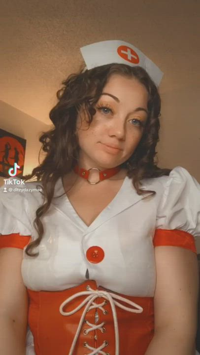 this nurse has a naughty side ?