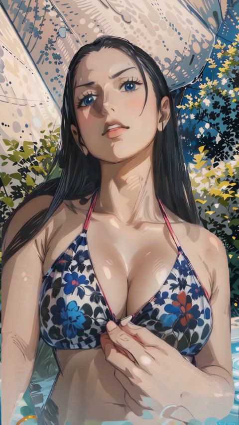 animation anime big tits bikini boobs teasing tits animated-sex ecchi-anime hanime