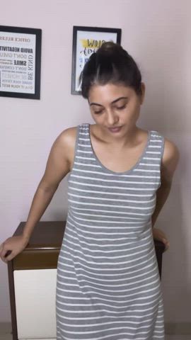 big tits bollywood boobs desi dress indian milf model gif