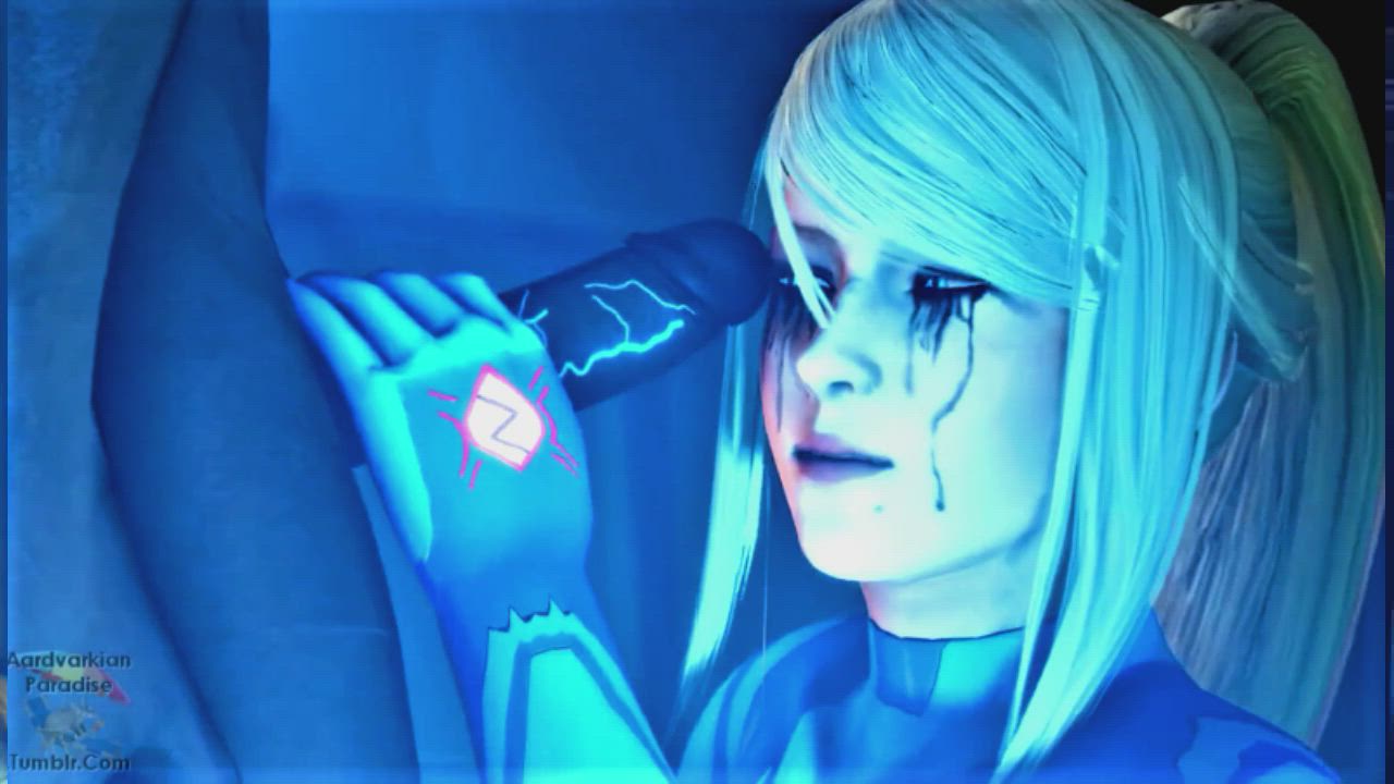 Samus deepthroat (lordaardvark )[metroid] (short movie)