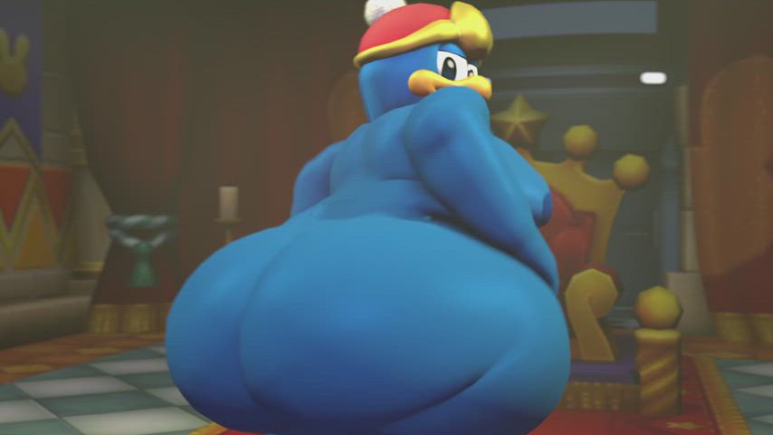 3d big ass chubby furry gay male nsfw sfm tease thick gif