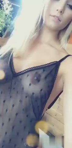Blonde Cute Killer Katrin Tits gif