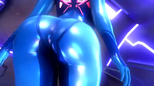 Samus Ass Shake Closeup