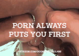 Porn always puts you first.