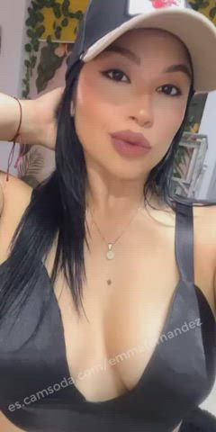 camsoda latina lips sensual tits gif