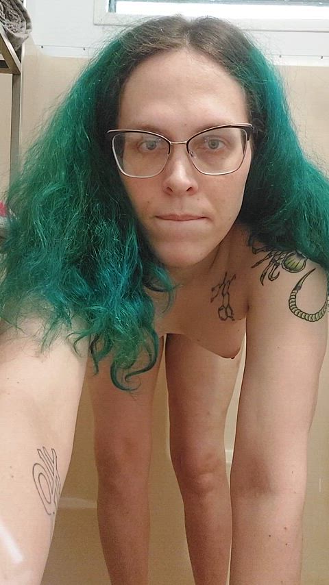 ass cock mtf nsfw onlyfans pee pissing solo tits trans trans-women gif