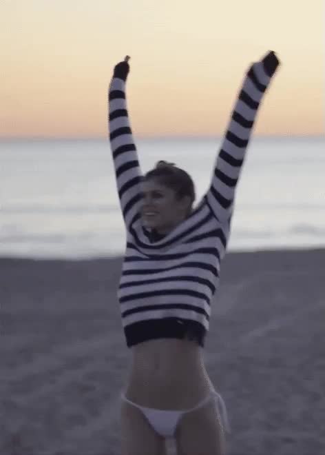 For such a busty girl, Alexandra Daddario has an incredibly tight body