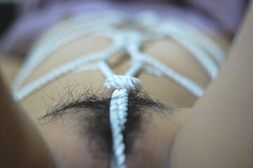 Bound pubic hair