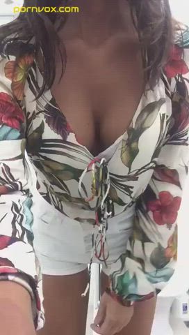 Ass Brunette Latina Pussy Selfie Sex Thong Underboob gif