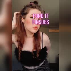 Femdom Goddess Hair Redhead Worship gif