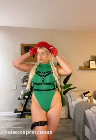 big ass big tits blonde cosplay curvy pawg slimthick thick tiktok r/tiktits gif