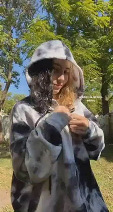 TikTok Tits Titty Drop White Girl gif