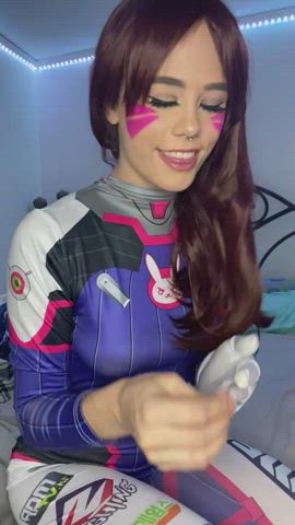 D.Va is a bit of a tease