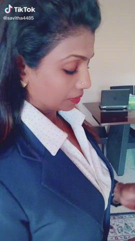 TikTok Indian MILF gif