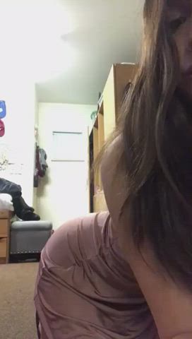 ass big tits cumshot gif