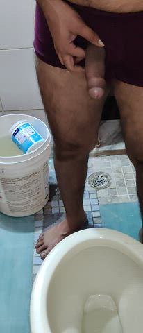 asian bbc big dick cock cum cute jerk off masturbating pee peeing gif