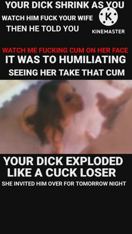 Cuckold Cumshot Hotwife gif