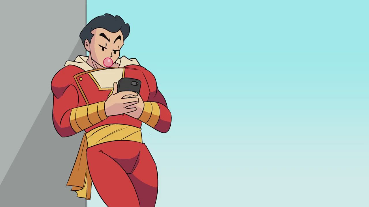 Shazam stalks Powergirl’s “Onlyfans” (Glassfish) [DC]