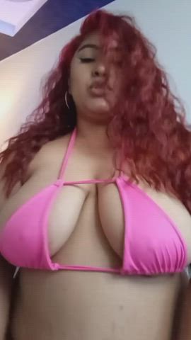amateur big tits boobs latina model sensual tits gif