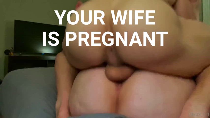 caption cheating cuckold hotwife impregnate pawg phat ass wife r/matingpress gif