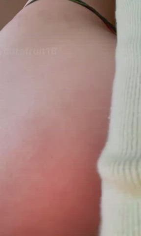 ass lingerie spanking gif