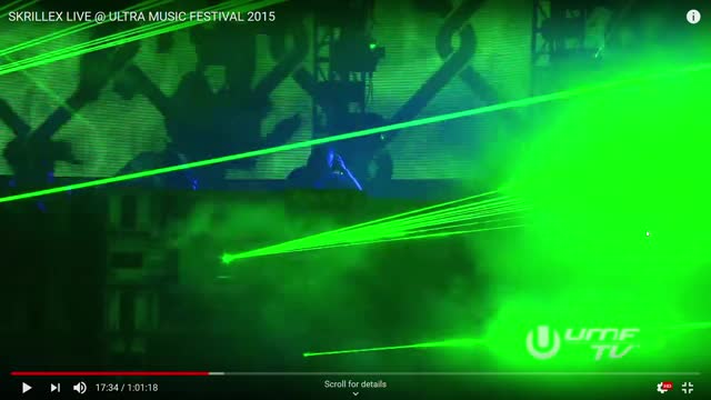 SKRILLEX LIVE @ ULTRA MUSIC FESTIVAL 2015 - YouTube - Mozilla Firefox (Private Browsing)