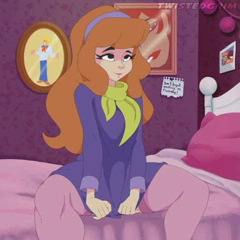 animation cartoon flashing parody pussy tits undressing gif