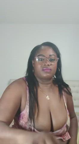 big tits ebony latina gif