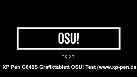 XP Pen G640S ペンタブ - OSU! Test