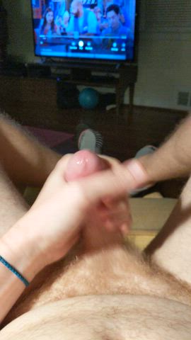 Cock Cum Jerk Off gif