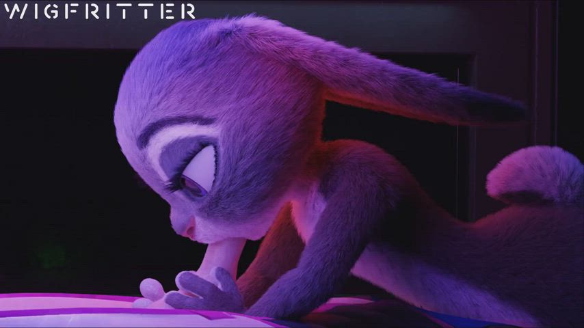 Animation Blowjob Bunny gif