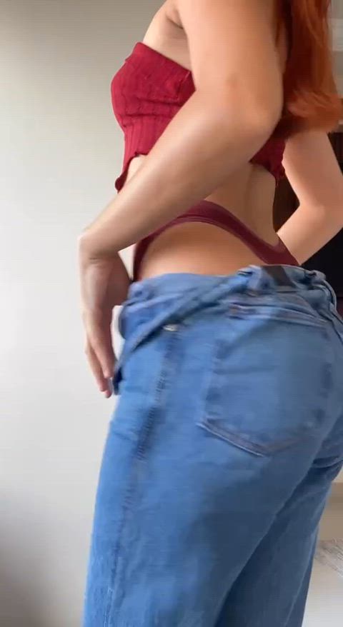 my butt feels so good in a jean